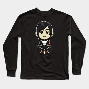 Chibi Tifa Lockheart Long Sleeve T-Shirt